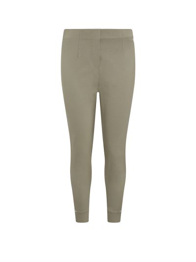 PENNY PLAIN Sage Capri Bengaline Trousers