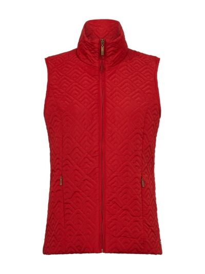 TIGI  Quilted Rust Gilet