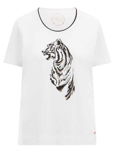 TIGI  Wildlife Tiger Print Top