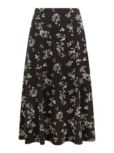 TIGI  Leaf Print Skirt- Regular