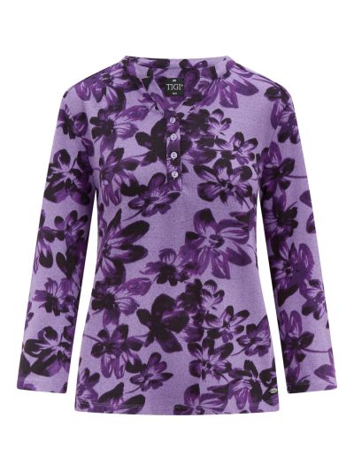 TIGI  Winterbloom Notch Neck Top