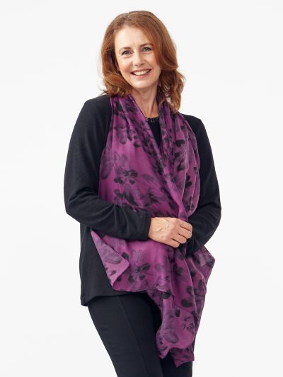 TIGI  Printed Winterbloom Scarf