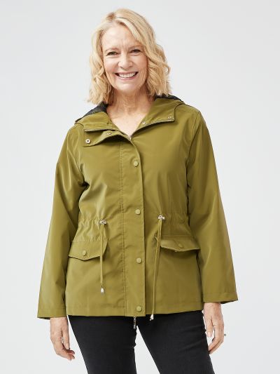 TIGI  Moss Hooded Spring Coat