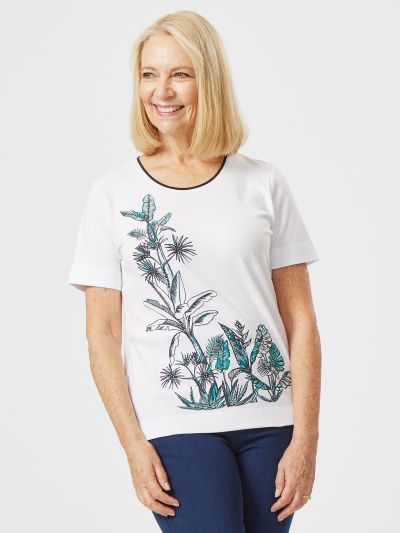 TIGI  Jungle Embellished Placement Top