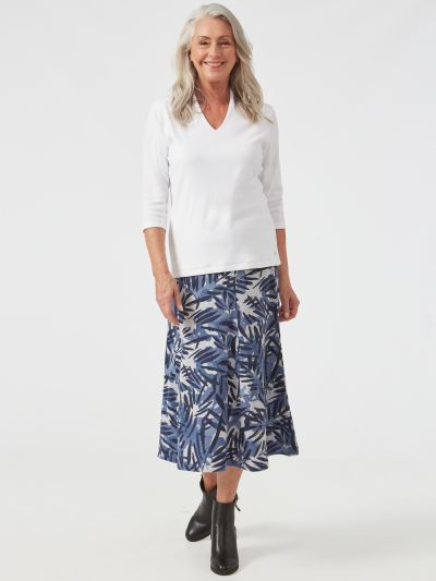 TIGI  Shadow Fern Print Skirt