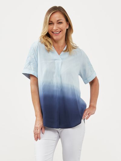 VIZ-A-VIZ  Arctic Ombre Nomad Tunic