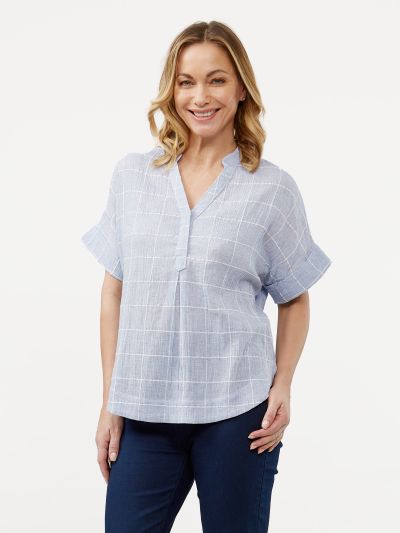 VIZ-A-VIZ  Arctic Check Tunic