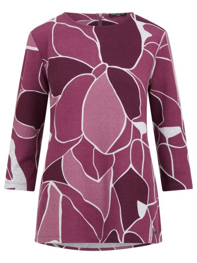 VIZ-A-VIZ  Orchid And Mauve Top